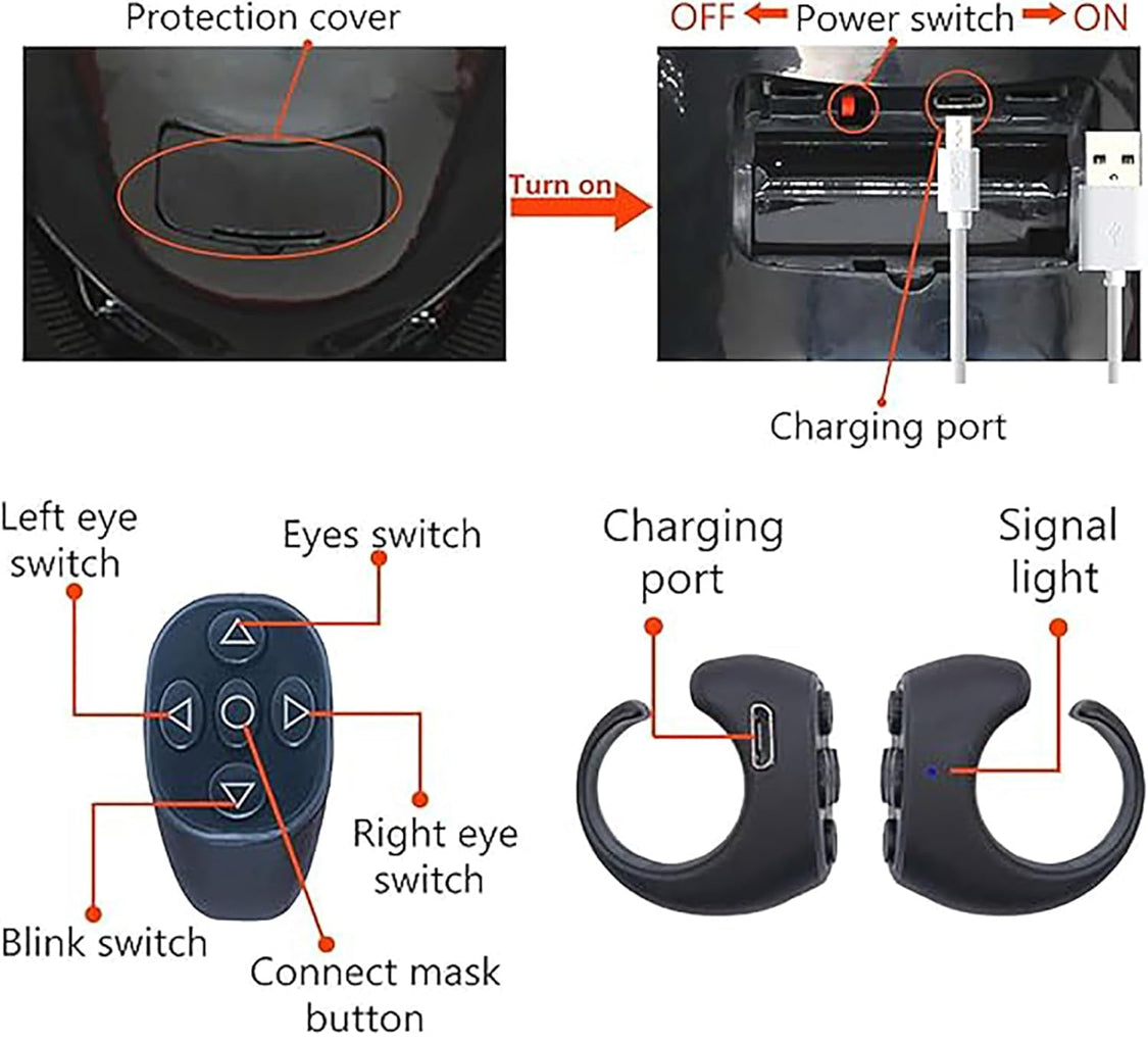 Spider-Man Mask with Remote-Controlled Moving Eyes - NARA SPACE