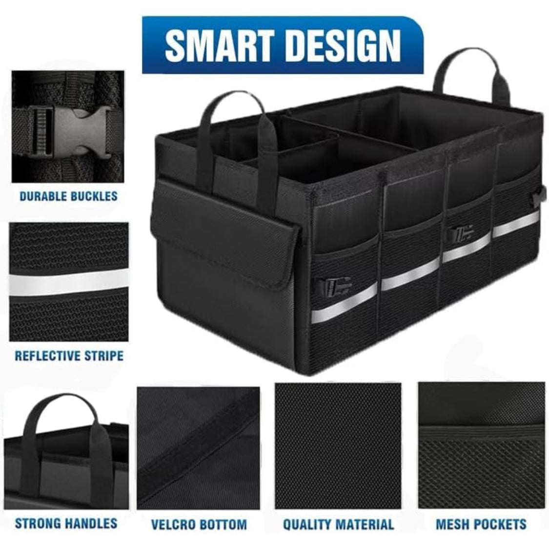 Premium Car Trunk Organizer - NARA SPACE