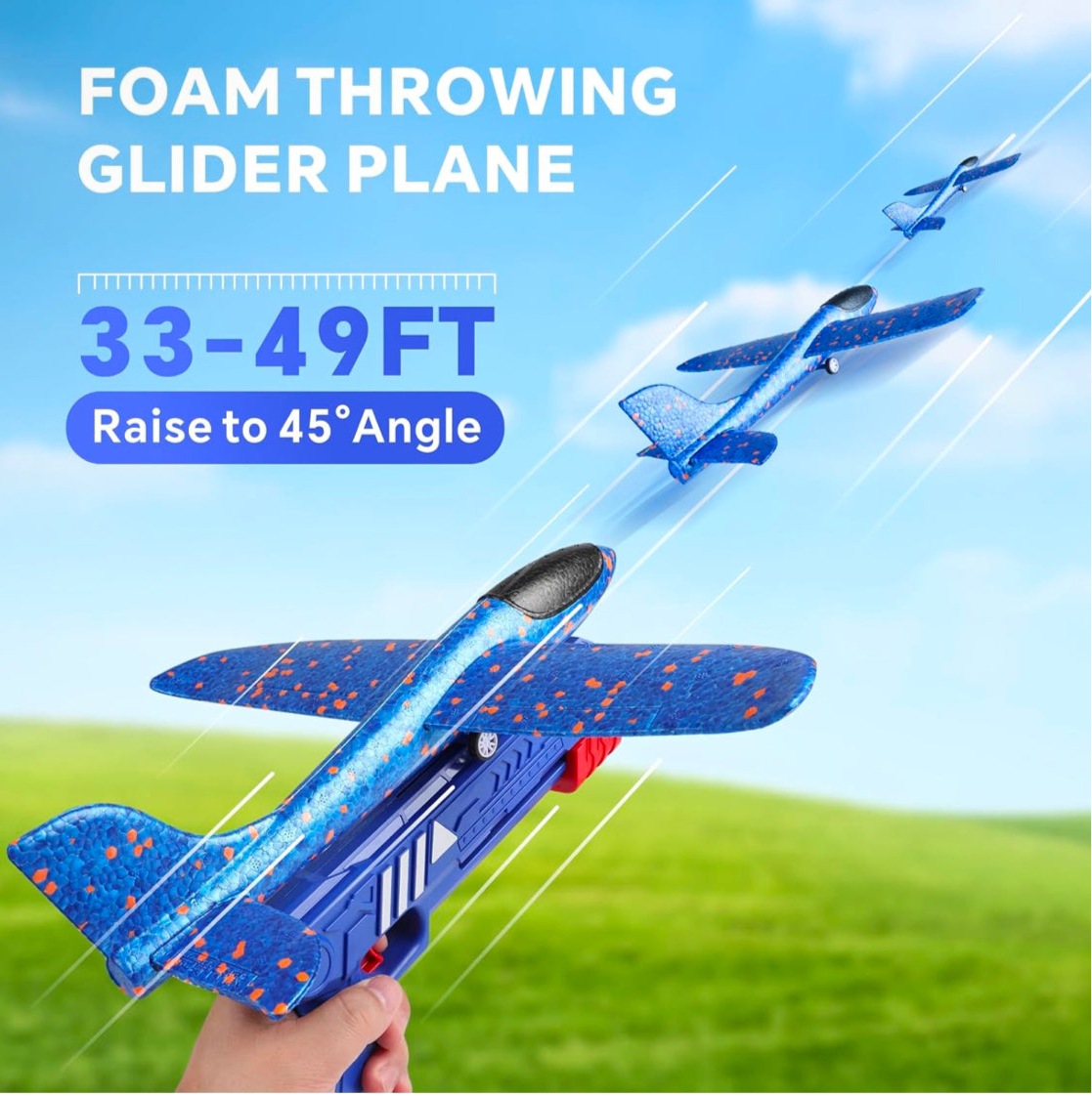Sky Blaster 2-In-1 Airplane Launcher - NARA SPACE