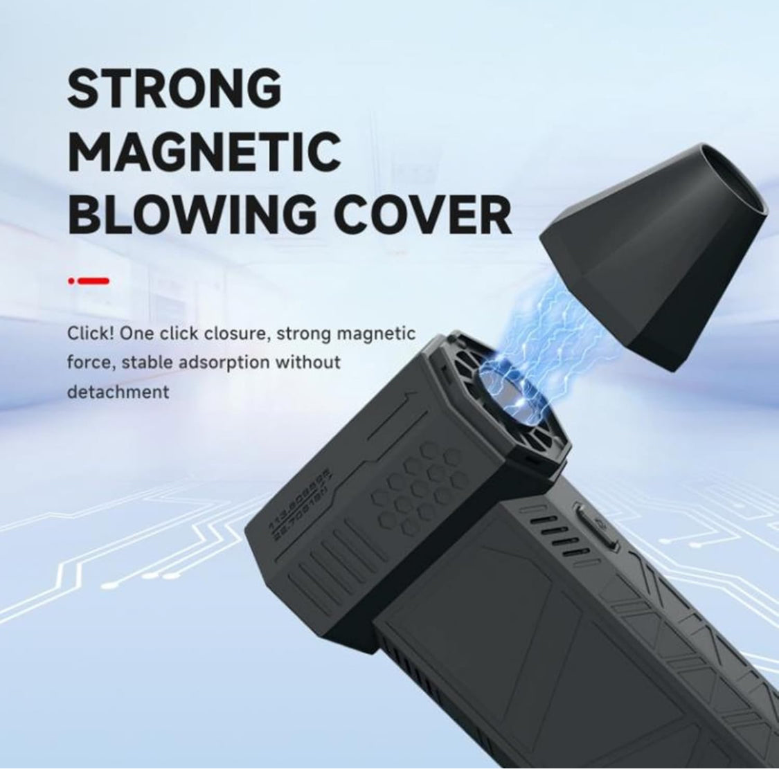 Jet Dry Mini Blower – 130,000 RPM Portable Air Blower with 3 Adjustable Speeds - NARA SPACE