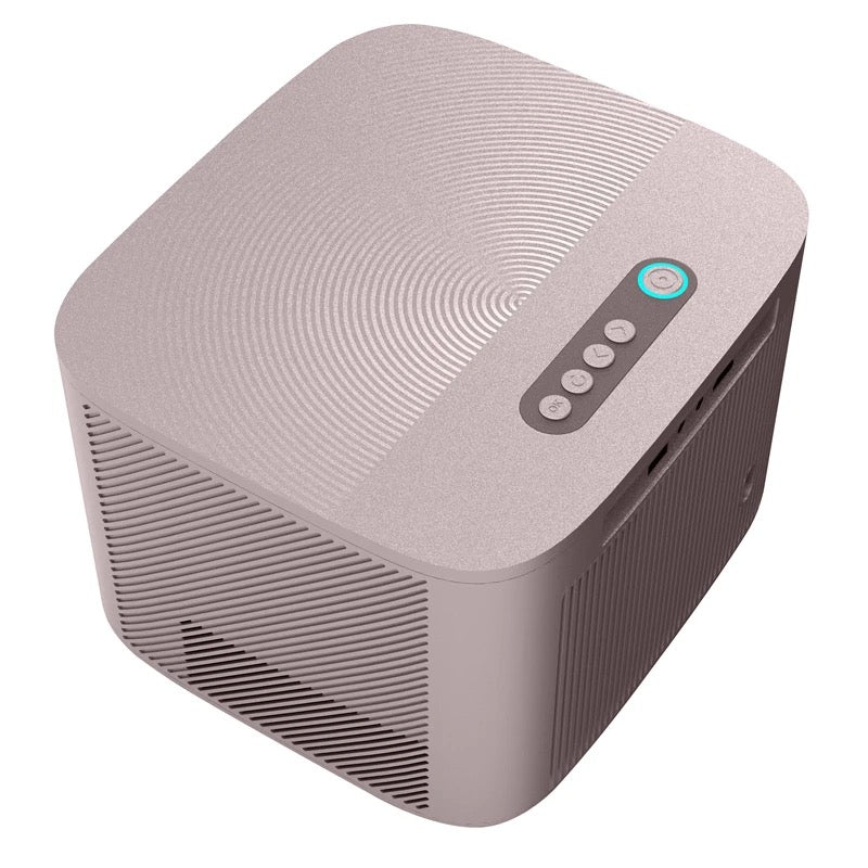 Ultra HD Projector with 4K and 8K Support, 1000 ANSI Lumens, Android 9.0, Wireless Screen Sharing - NARA SPACE