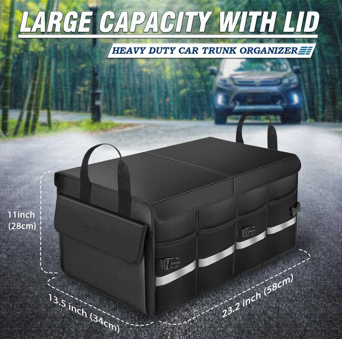 Premium Car Trunk Organizer - NARA SPACE