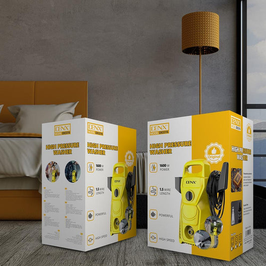 DENX High-Pressure Washer - 1600W Powerful Cleaning | 1 Year Warranty - NARA SPACE