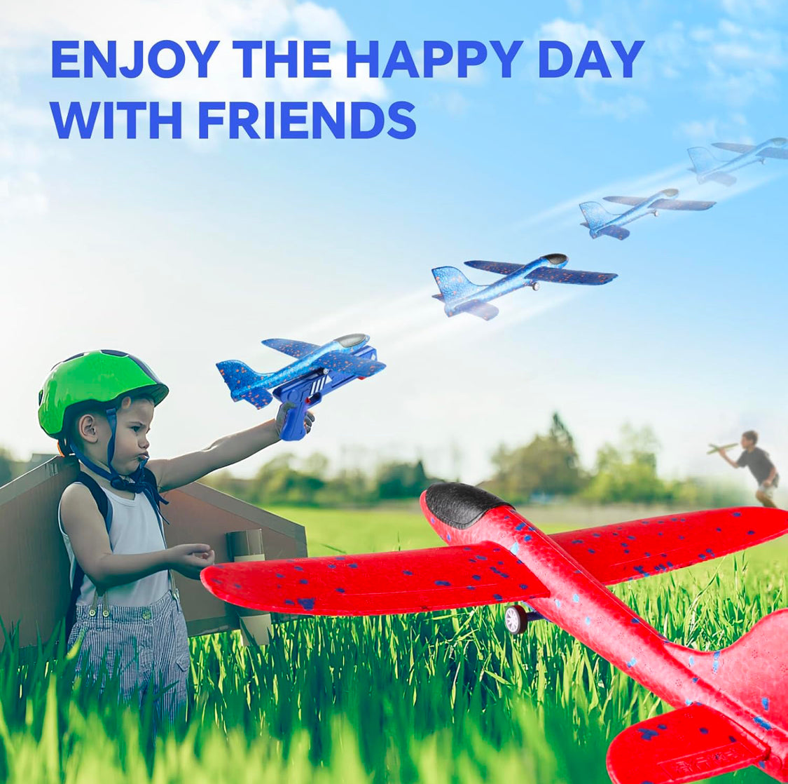 Sky Blaster 2-In-1 Airplane Launcher - NARA SPACE