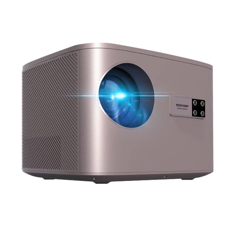 Ultra HD Projector with 4K and 8K Support, 1000 ANSI Lumens, Android 9.0, Wireless Screen Sharing - NARA SPACE