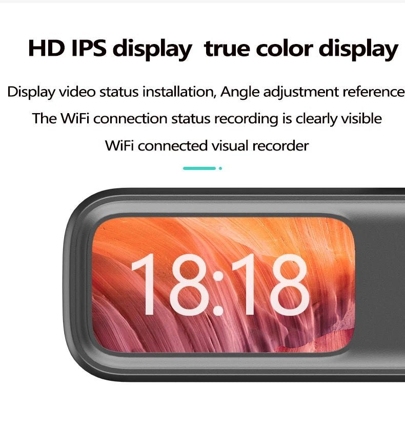 HD Car Dash Cam with 24-Hour Parking Surveillance & Night Vision - NARA SPACE