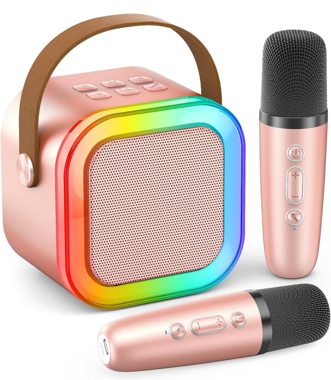 Portable Bluetooth Karaoke Microphone with Speaker – Wireless Handheld Machine - NARA SPACE