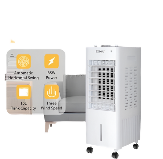 DENX Smart Air Conditioning Fan – 3-in-1 Cooling, Fan & Humidifier | 1 Year Warranty - NARA SPACE