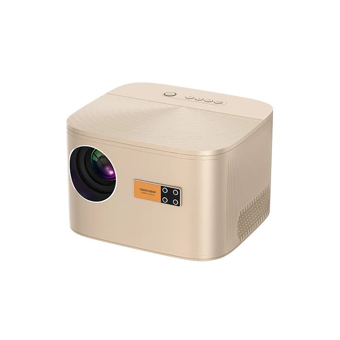 Ultra HD Projector with 4K and 8K Support, 1000 ANSI Lumens, Android 9.0, Wireless Screen Sharing - NARA SPACE