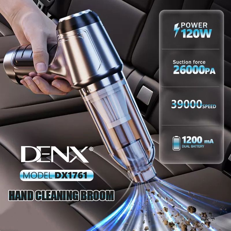 Cordless Handheld Vacuum Cleaner (Suction and Blow) 3 in 1, Rechargeable, for Car, Home, Office, Computer | 1 Year Warranty - NARA SPACE