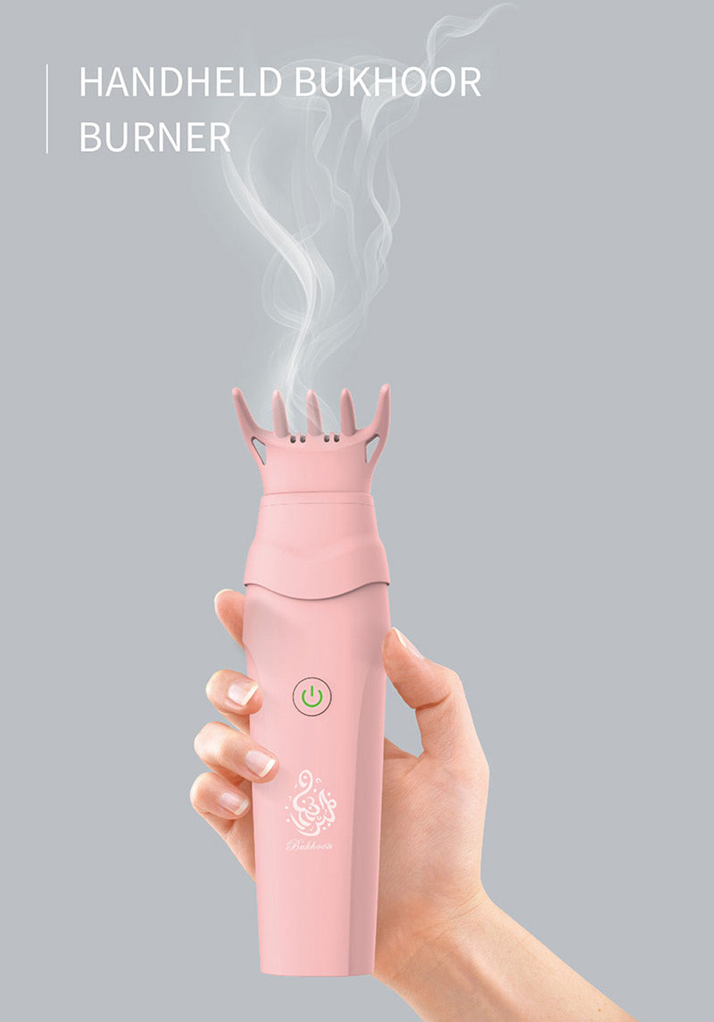 USB Hair Bakhoor Burner for Women – Portable Oud Incense Comb - NARA SPACE