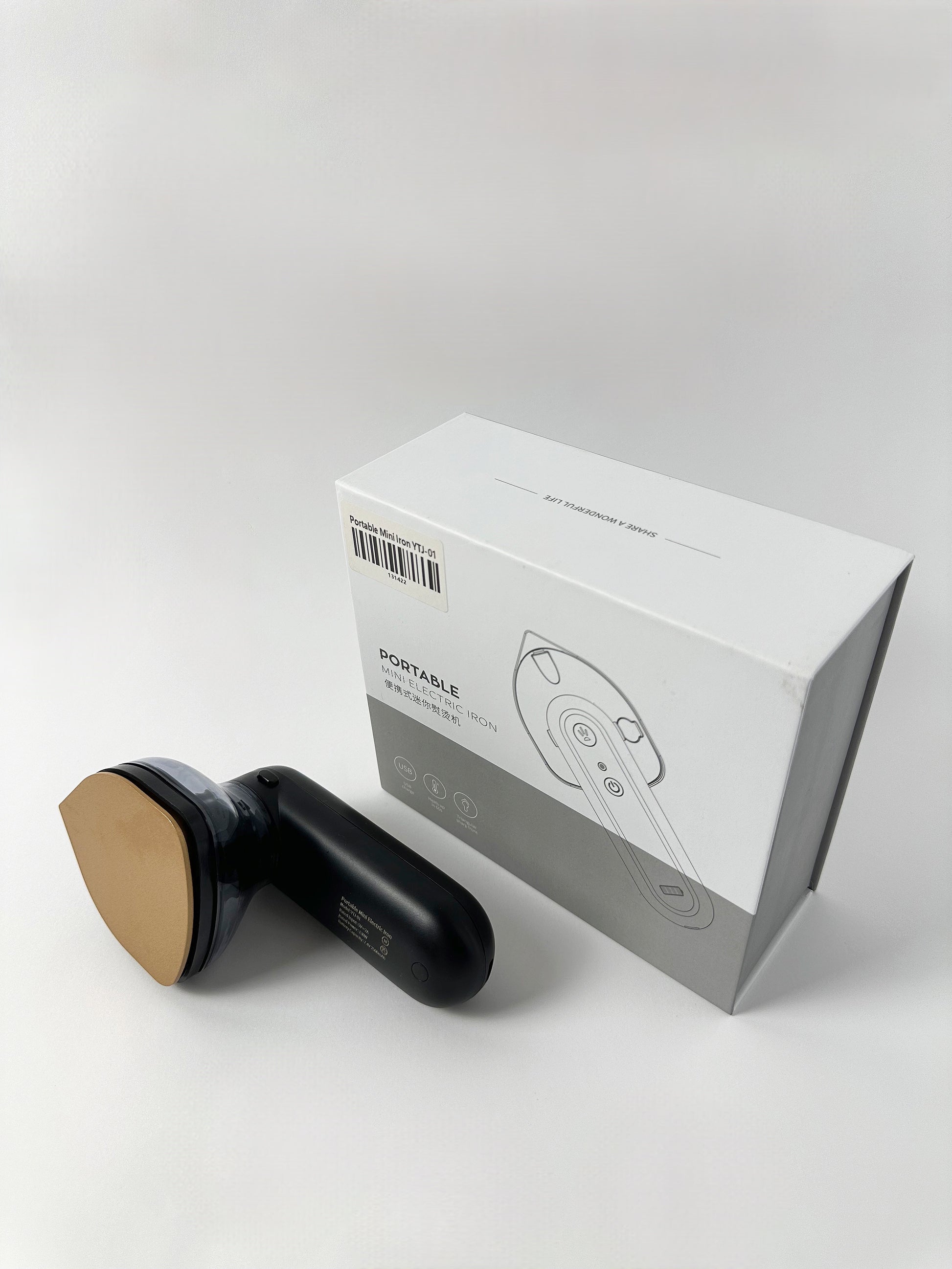 Compact Wireless Travel Iron – USB Rechargeable & Portable - NARA SPACE