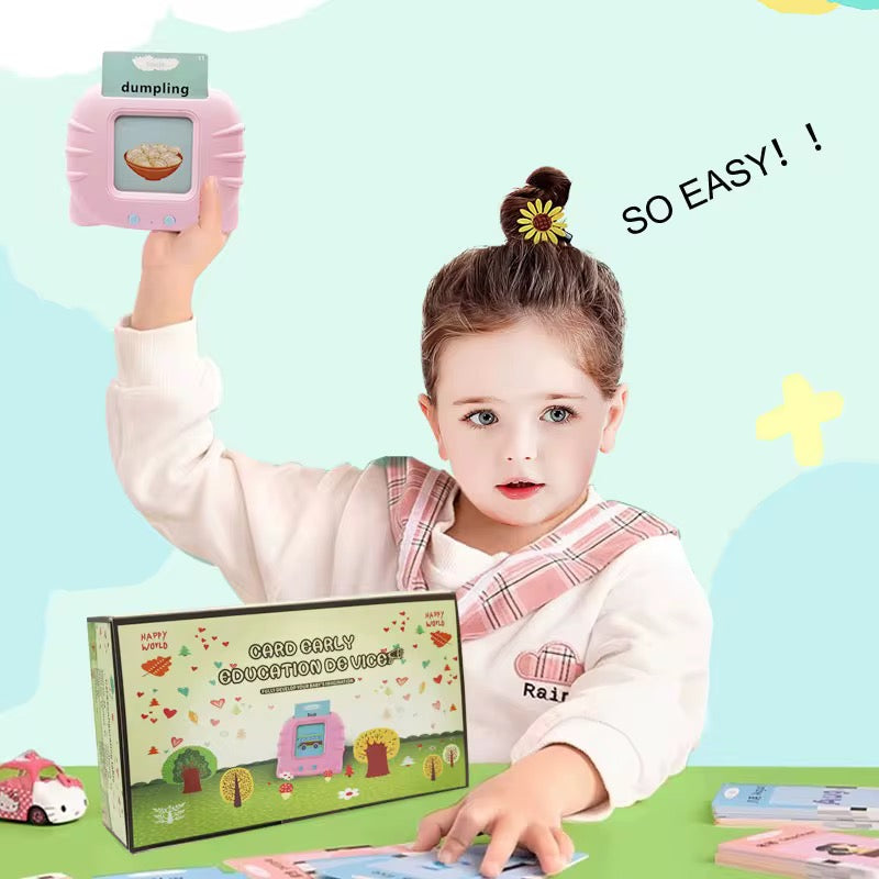 Talking Flash Cards Learning Toy - NARA SPACE