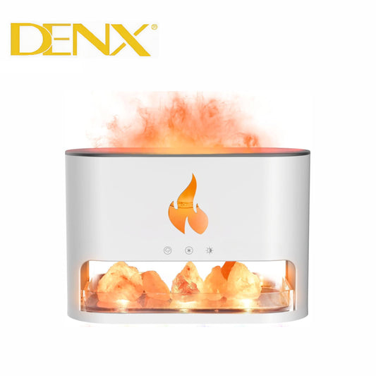 Electric Flame Aroma Diffuser – Ultrasonic Essential Oil Diffuser with LED Flame Effect – 1 Year Warranty - NARA SPACE