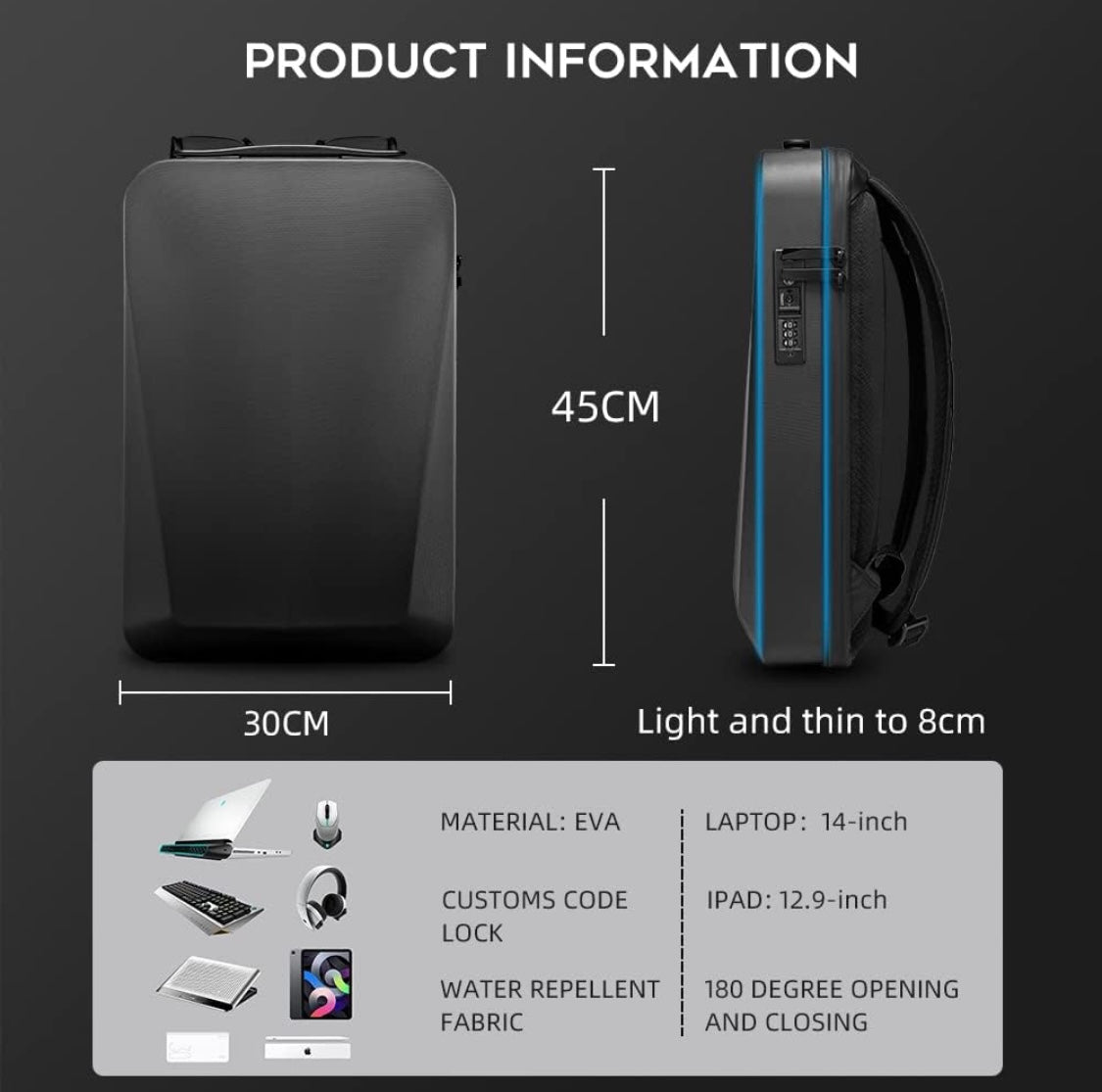 BANGE Smart Slim Backpack - NARA SPACE