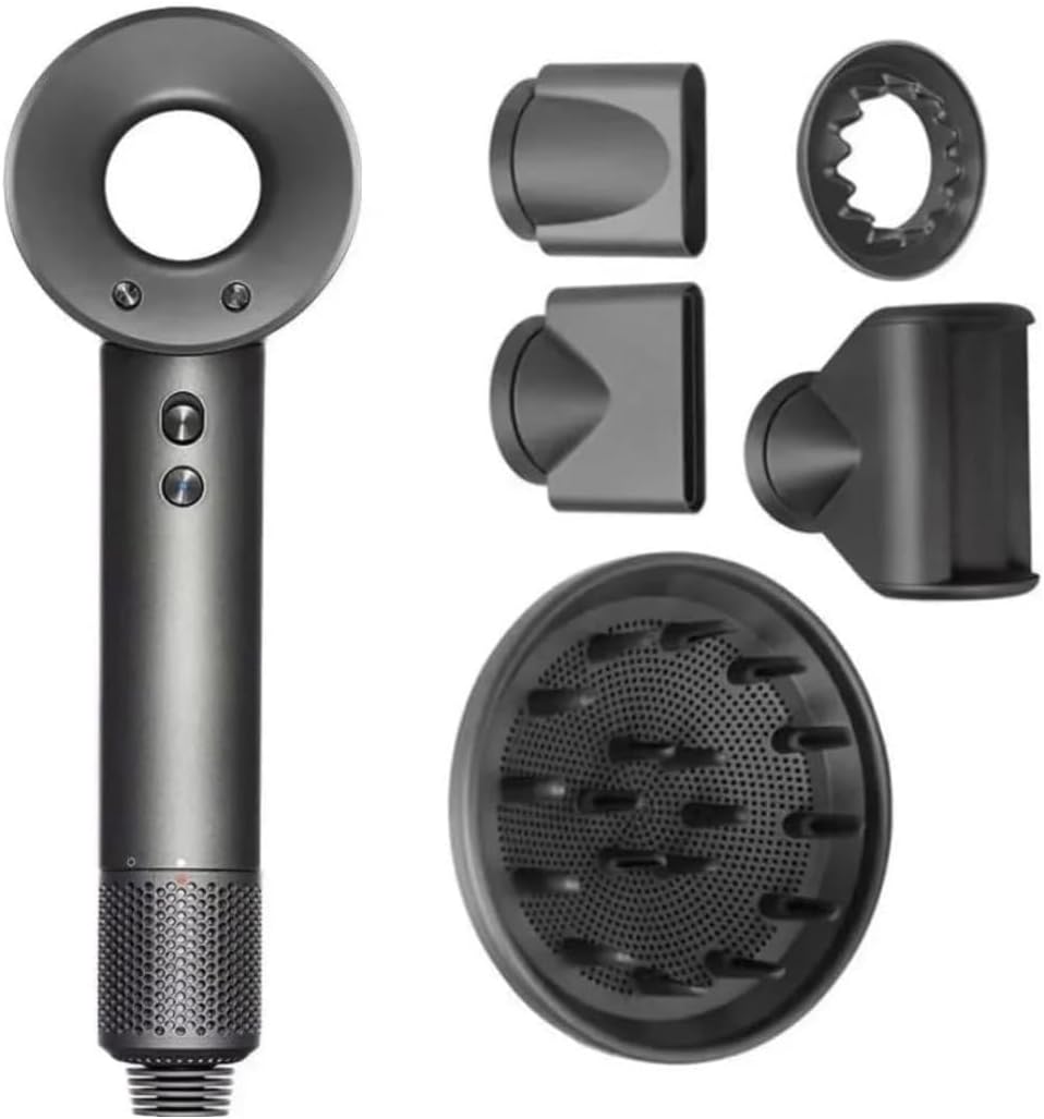 High-Speed Ionic Hair Dryer – 6000 RPM, 1500W Power, 1-Year Warranty - NARA SPACE