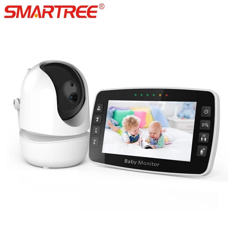 High-Quality 4.3-Inch Baby Monitor with Camera & Night Vision - NARA SPACE