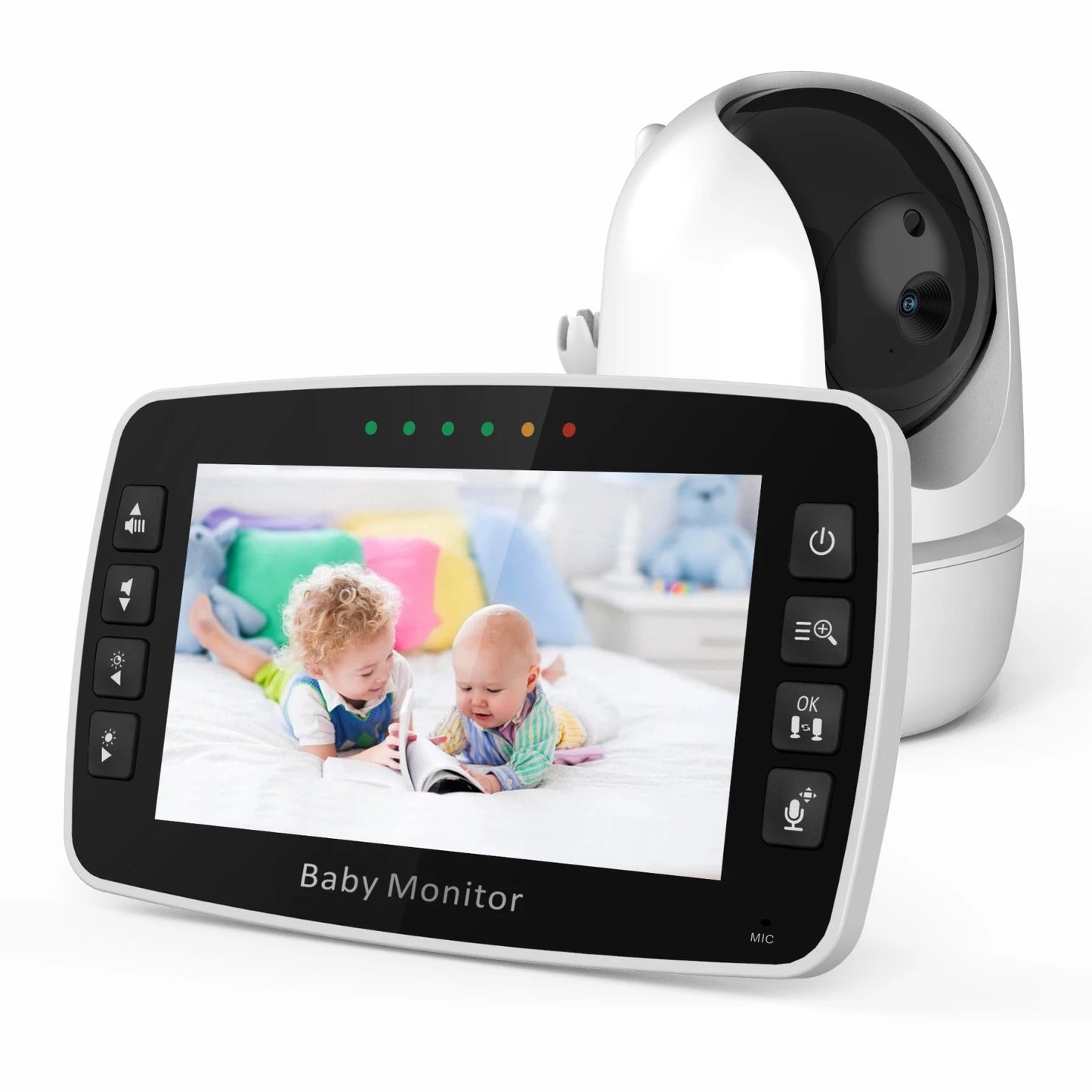 High-Quality 4.3-Inch Baby Monitor with Camera & Night Vision - NARA SPACE