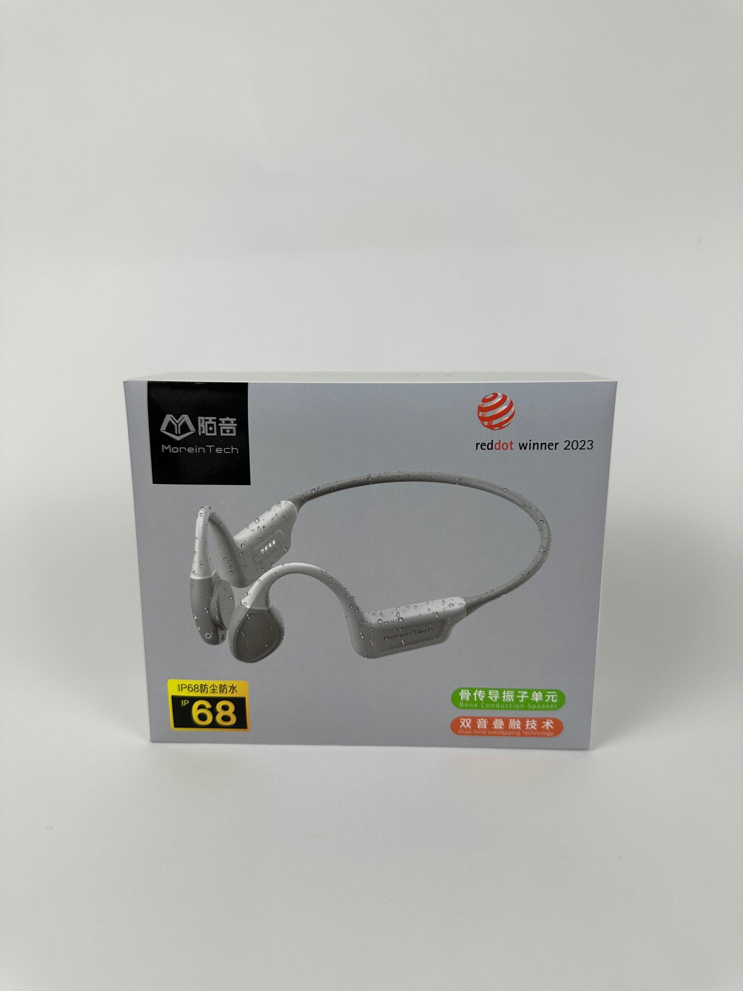 Morein Tech Bone Conduction Sports Headphones – Waterproof, Open-Ear, Bluetooth Wireless - NARA SPACE