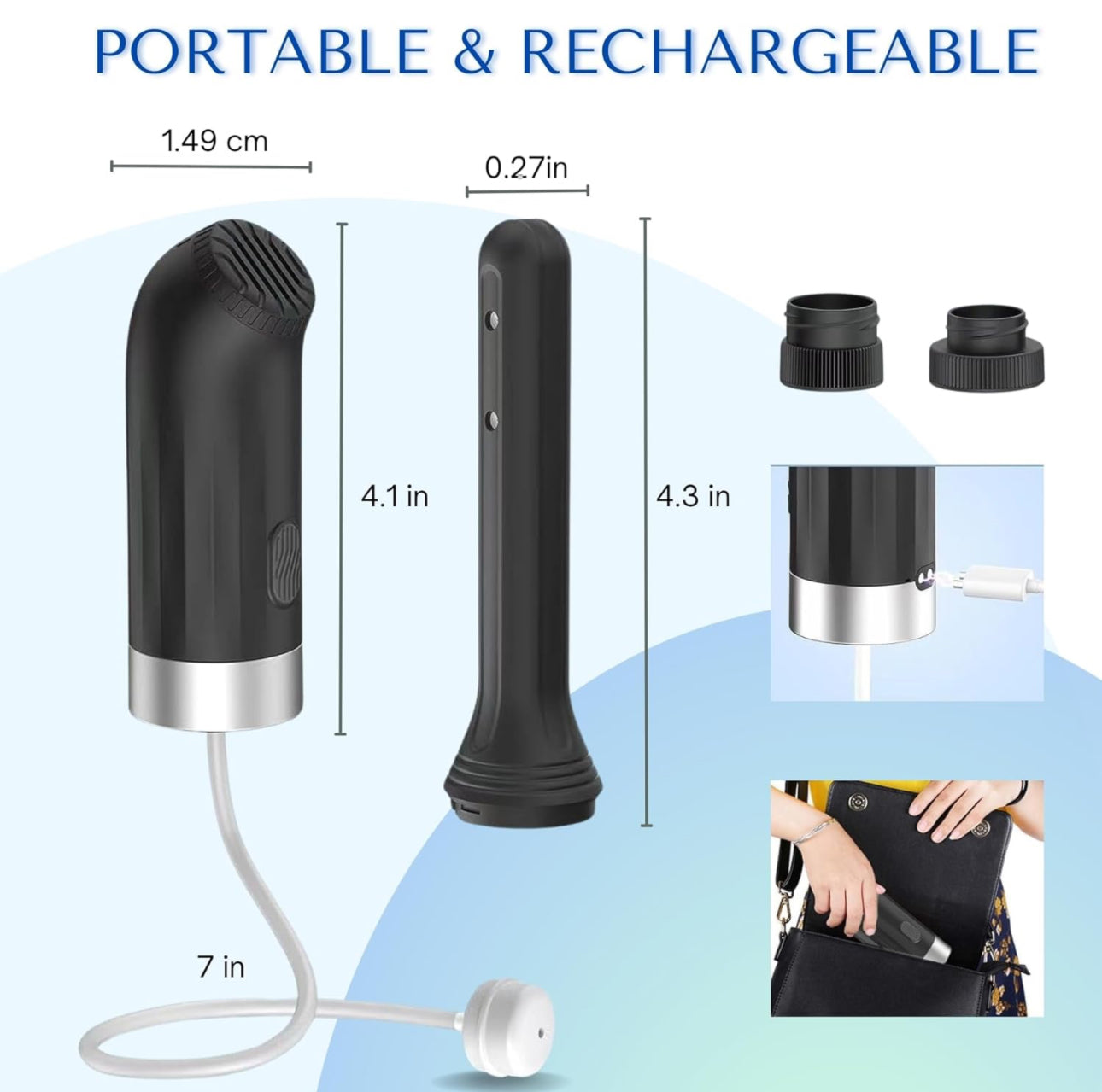 Portable Travel Bidet – Compact, Rechargeable & Ideal for UAE Travelers - NARA SPACE