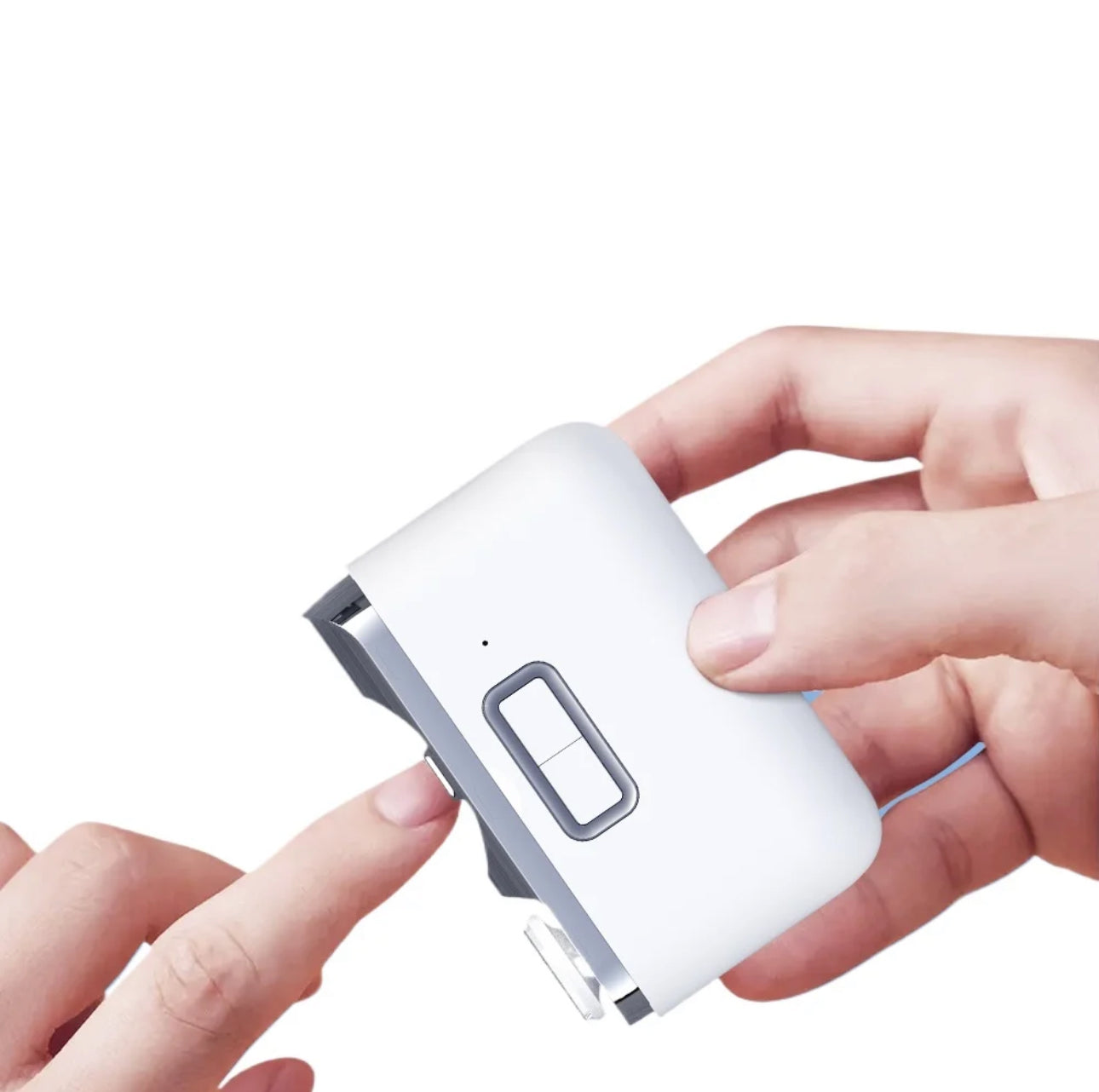 Electric Nail Clipper with LED Light β Safe & Rechargeable - NARA SPACE