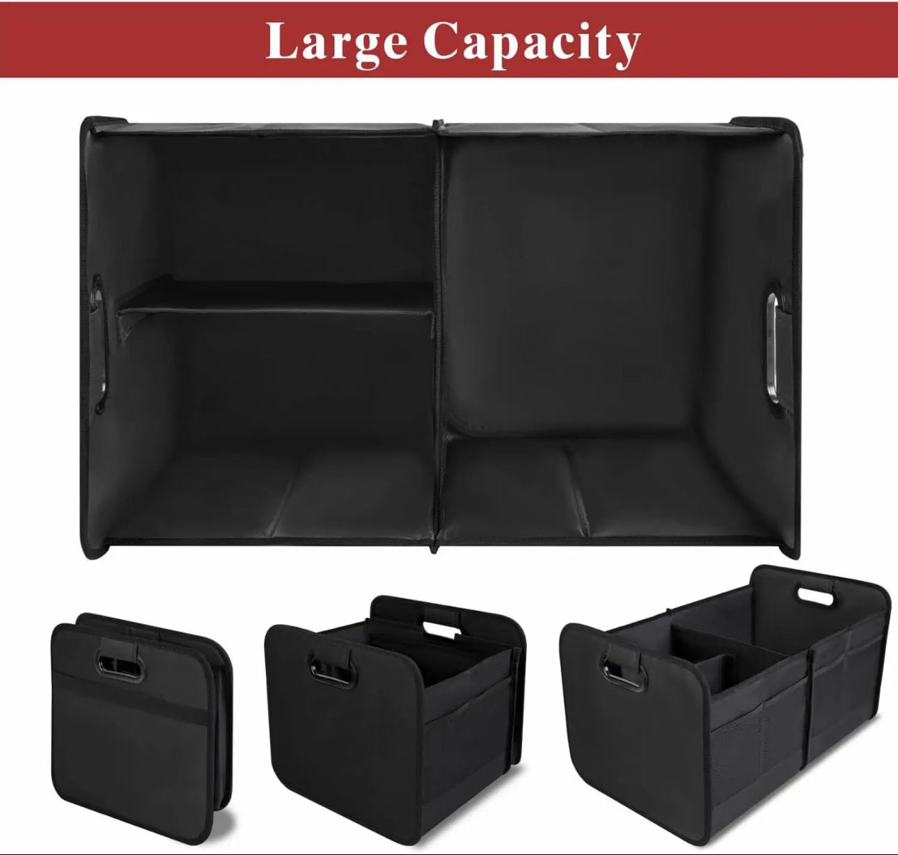 Foldable Car Trunk Organizer – Waterproof, Dust-Proof Storage Box - NARA SPACE