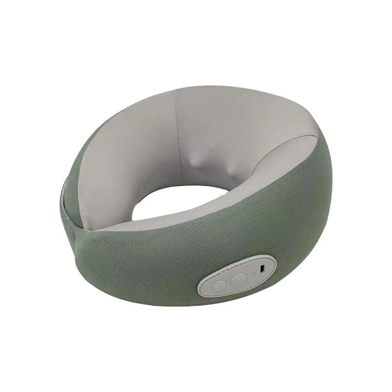 Ergonomic Electric Neck Massage Pillow – Memory Foam, Heated & Portable - NARA SPACE