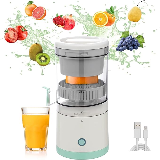 Wireless Electric Citrus Juicer β USB Rechargeable, Portable & Cordless - NARA SPACE
