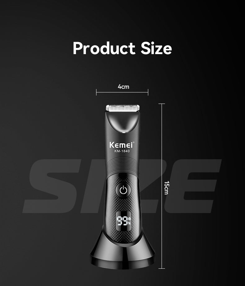 Professional Rechargeable Hair Clipper with LCD Display – 90 Min Runtime - NARA SPACE
