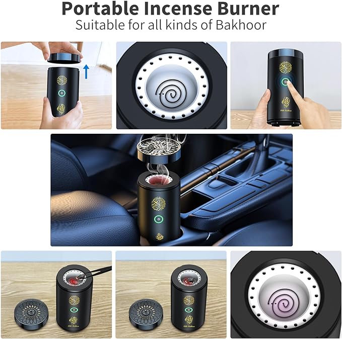 Bukhoor Burner with Quran Speaker | 1 Year Warranty - NARA SPACE