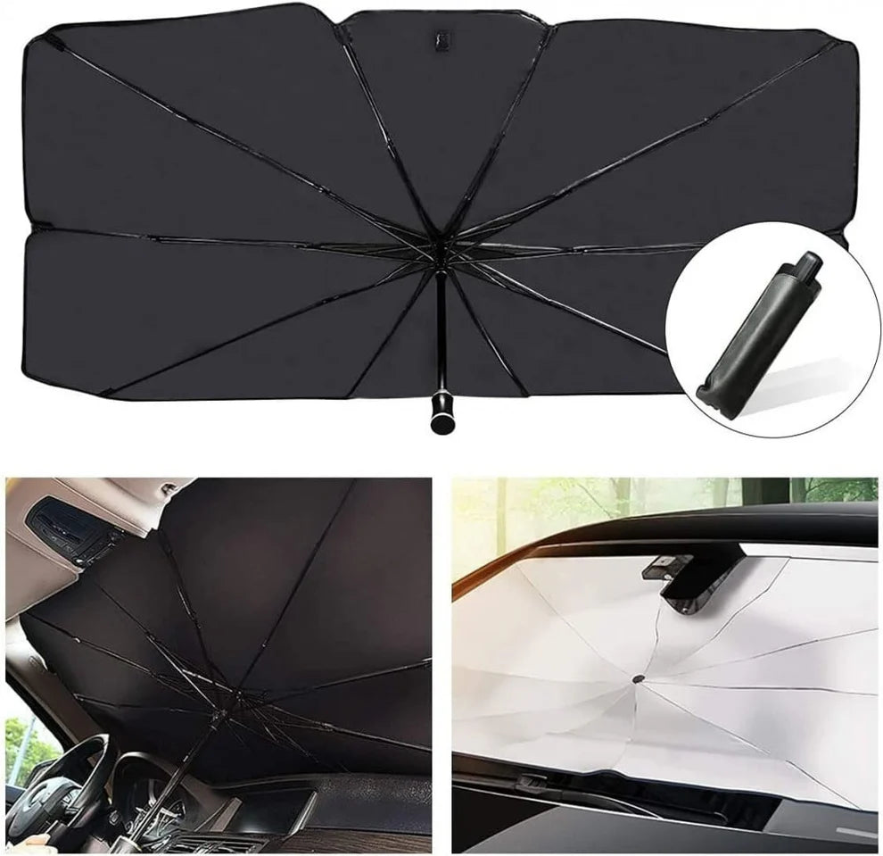 Bastec Car Umbrella – UV Protection, Foldable & 1-Year Warranty - NARA SPACE