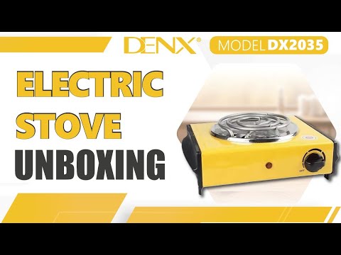 DENX Electric Stove - Multifunctional 1000W Electric Hot Plate | 1 Year Warranty