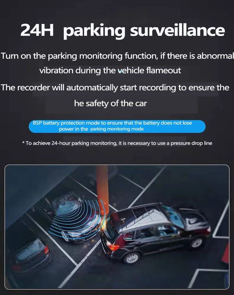 Car DASH CAM HD | 24 Hour Parking Surveillance
