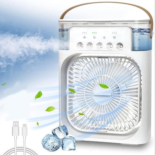 Portable Air Conditioner Fan with Humidifier, 700ml Mini Evaporative Cooler