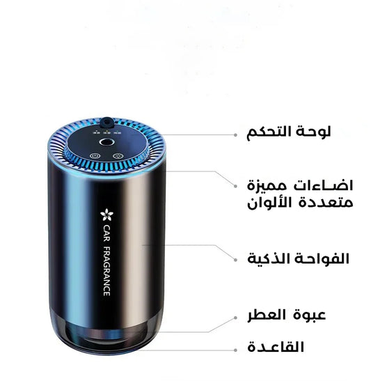 Smart Fragrance Diffuser with LED Light Effects & Essential Oil - NARA SPACE