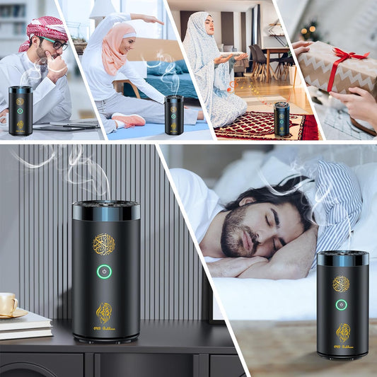 Bukhoor Burner with Quran Speaker | 1 Year Warranty - NARA SPACE