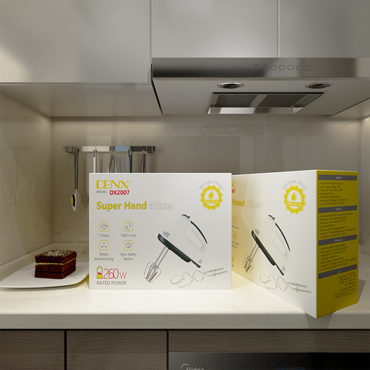 High-Powered Electric Hand Mixer with 1-Year Warranty - NARA SPACE